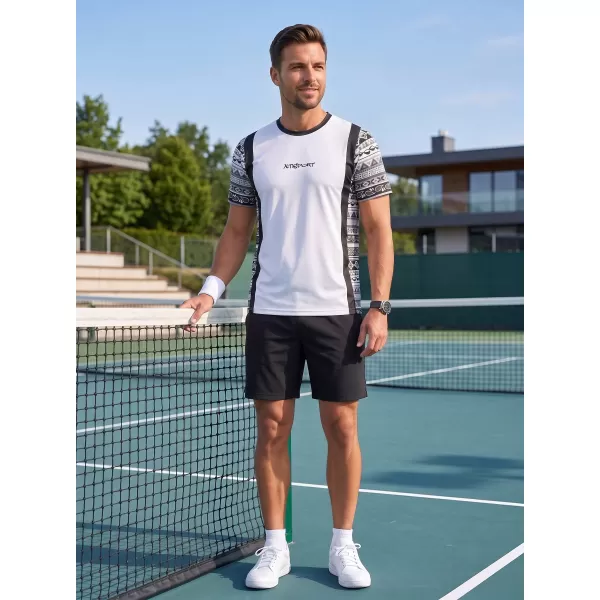 Pánské funkční tričko premium ALTISPORT VOJ/ALM043TR01 BÍLÁ 