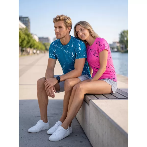  Dámské funkční tričko premium ALTISPORT VOJ/ALW034TR01 NEON RŮŽOVÁ 