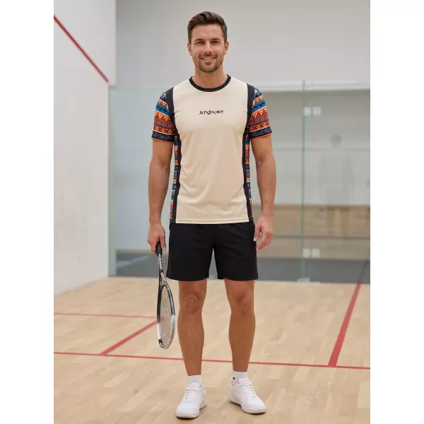  Pánské funkční tričko premium ALTISPORT VOJ/ALM043TR01 BÉŽOVÁ 