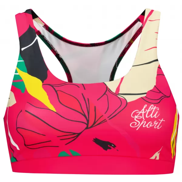  Dámská sportovní podprsenka premium ALTISPORT VOJ/ALW042POD01 RŮŽOVÁ 
