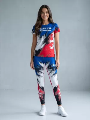 Dámské dlouhé funkční legíny premium ALTISPORT VOJ/ALW036LEG01 ŠMOUHY
