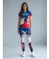 Dámské dlouhé funkční legíny premium ALTISPORT VOJ/ALW036LEG01 ŠMOUHY