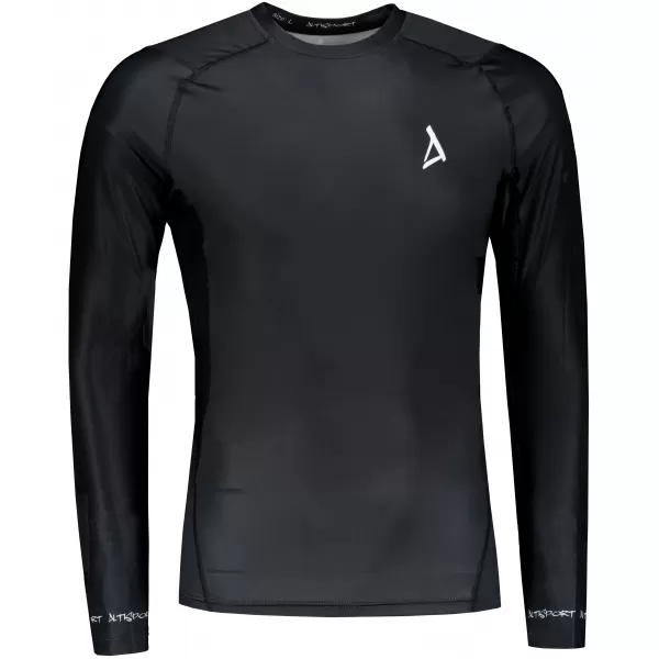  Pánské funkční kompresní tričko premium ALTISPORT VOJ/ALM000TR03 ČERNÁ 