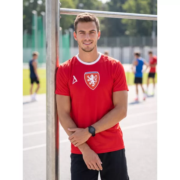  Pánské funkční tričko premium ALTISPORT VOJ/ALM040TR01 ČERVENÁ 