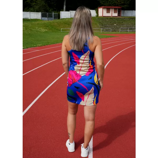  Dámské funkční tílkové šaty ALTISPORT VOJ/ALW042SAT01 MODRÁ 