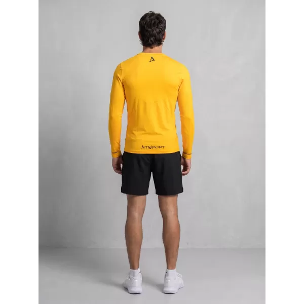 Pánské funkční kompresní tričko premium ALTISPORT VOJ/ALM000TR03 ORANŽOVÁ 