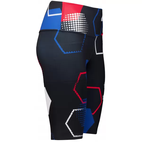 Dámské funkční legíny nad kolena premium ALTISPORT VOJ/ALW036LEG02 HEXA ČERNÁ 