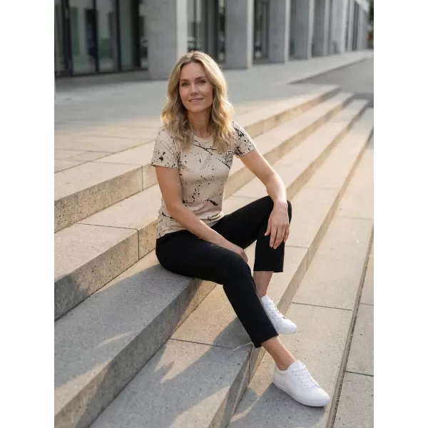  Dámské funkční tričko premium ALTISPORT VOJ/ALW034TR01 HNĚDÁ 