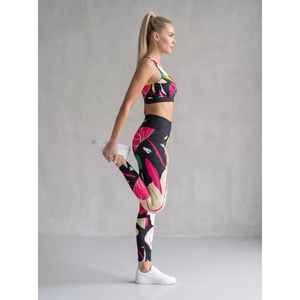  Dámské dlouhé funkční legíny premium ALTISPORT VOJ/ALW042LEG01 ČERNÁ 