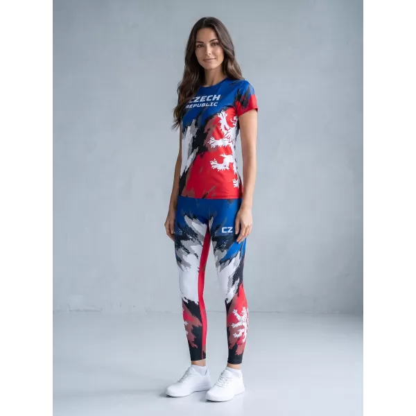  Dámské dlouhé funkční legíny premium ALTISPORT VOJ/ALW036LEG01 ŠMOUHY 