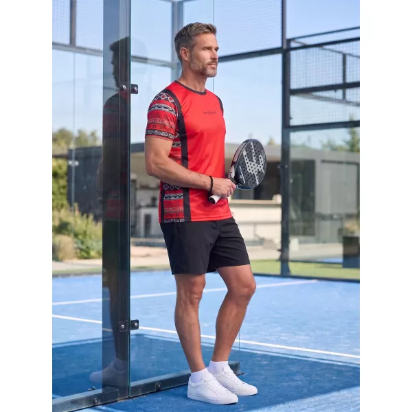  Pánské funkční tričko premium ALTISPORT VOJ/ALM043TR01 ČERVENÁ 