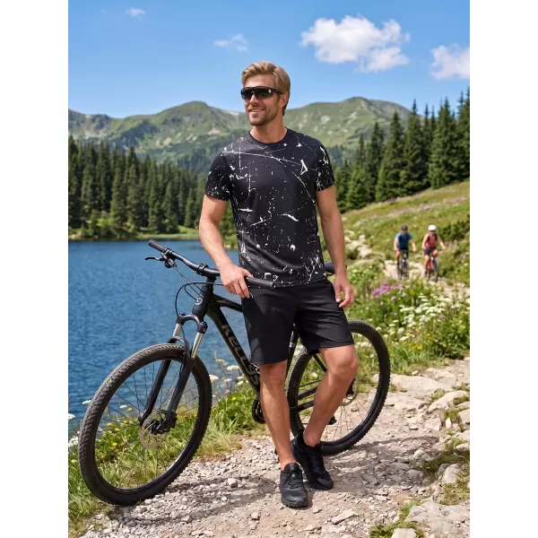  Pánské funkční tričko premium ALTISPORT VOJ/ALM034TR01 ČERNÁ 