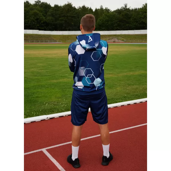  Pánská funkční mikina premium ALTISPORT VOJ/ALM037MI01 NÁMOŘNÍ MODRÁ 