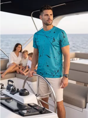 Pánské funkční tričko premium ALTISPORT VOJ/ALM034TR01 EMERALD