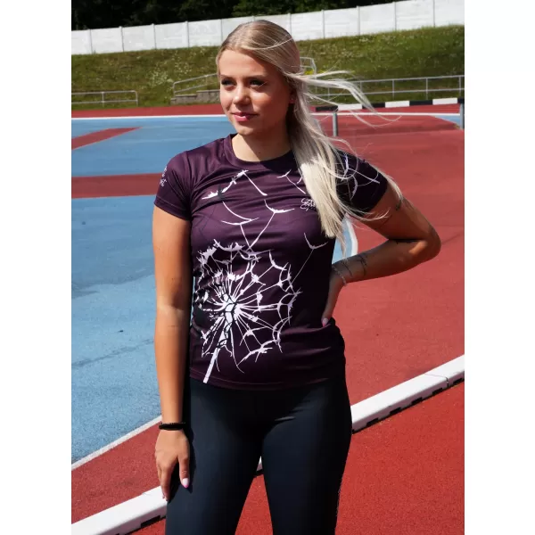  Dámské funkční tričko premium ALTISPORT VOJ/ALW035TR01 FIALOVÁ 