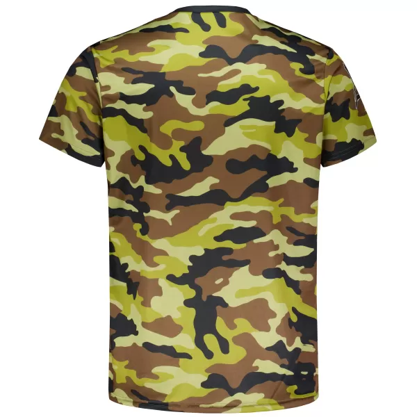  Pánské funkční tričko premium ALTISPORT VOJ/ALM038TR01 ZELENÁ ARMY 
