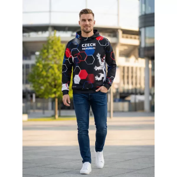  Pánská funkční mikina premium ALTISPORT VOJ/ALM036MI01 HEXA ČERNÁ 