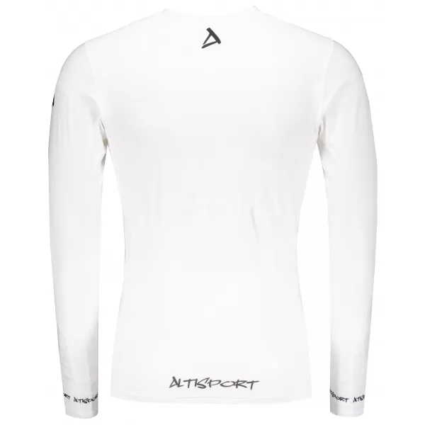  Pánské funkční kompresní tričko premium ALTISPORT VOJ/ALM000TR03 BÍLÁ 