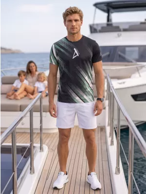 Pánské funkční tričko premium ALTISPORT VOJ/ALM028TR01 KHAKI/MILITARY