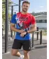 Pánské funkční kompresní triko s krátkým rukávem premium ALTISPORT VOJ/ALM036TR04 LEV