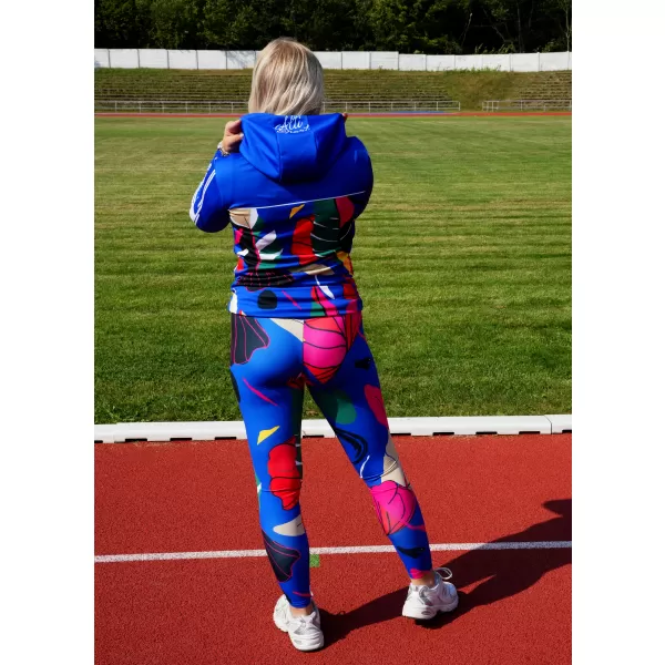  Dámská funkční mikina premium ALTISPORT VOJ/ALW042MI01 MODRÁ 