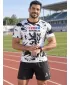 Pánské funkční kompresní triko s krátkým rukávem premium ALTISPORT VOJ/ALM036TR04 ABSTRAKCE