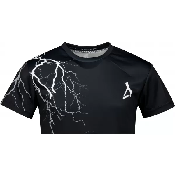  Dětské funkční triko premium ALTISPORT VOJ/ALK004TR01 ČERNOBÍLÁ 