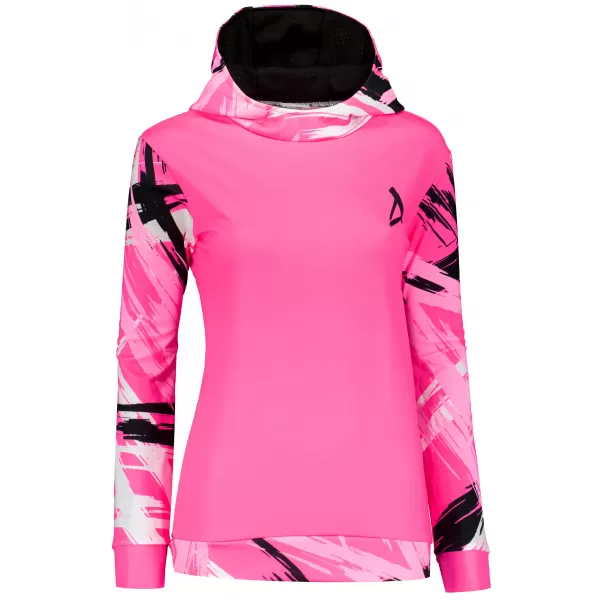 Dámská funkční mikina premium ALTISPORT VOJ/ALW039MI01 FLUO PINK 