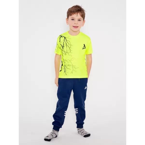  Dětské funkční triko premium ALTISPORT VOJ/ALK004TR01 NEON YELLOW 