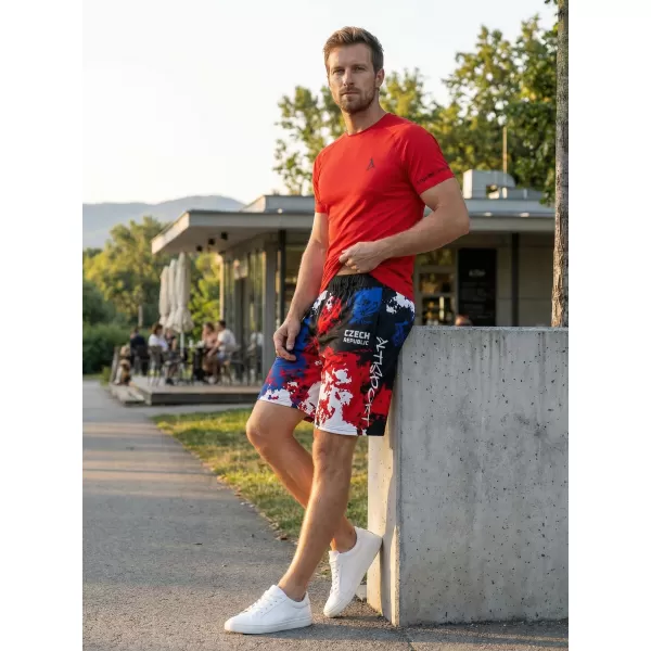  Pánské funkční kraťasy bez kapes premium ALTISPORT VOJ/ALM036KRA02 SKVRNY 