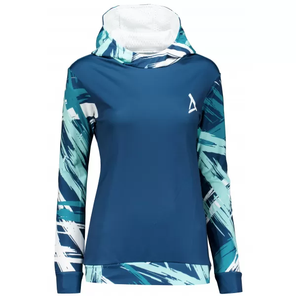  Dámská funkční mikina premium ALTISPORT VOJ/ALW039MI01 NAVY 