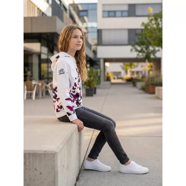  Dětská funkční mikina premium ALTISPORT VOJ/ALK022MI01 BÍLÁ 