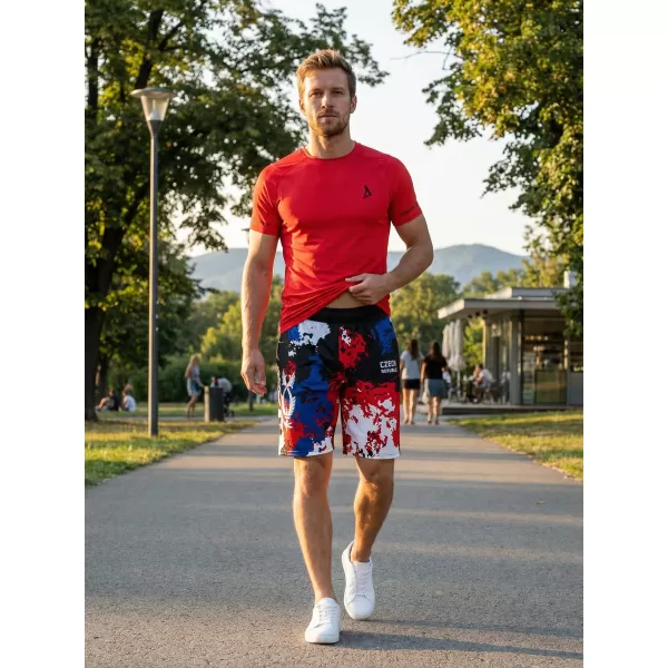  Pánské funkční kraťasy bez kapes premium ALTISPORT VOJ/ALM036KRA02 SKVRNY 