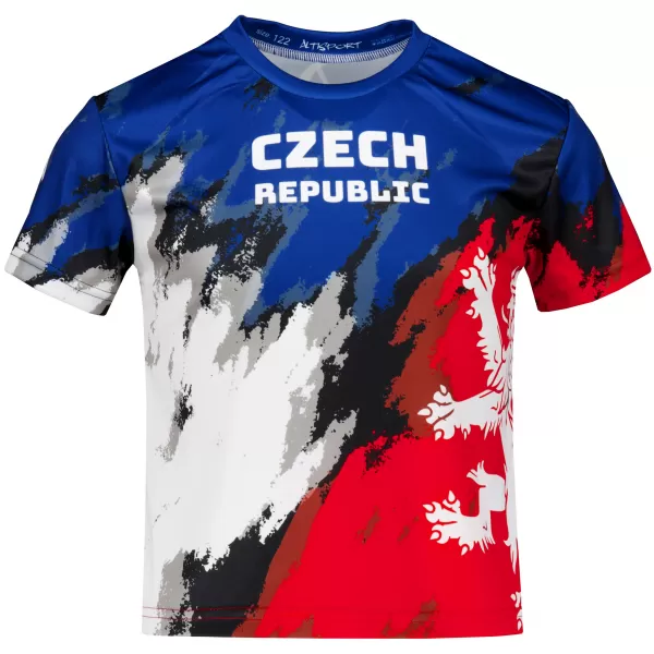  Dětské funkční triko premium ALTISPORT VOJ/ALK036TR01 ČERVENÁ 