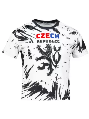 Dětské funkční triko premium ALTISPORT VOJ/ALK036TR01 BÍLÁ/ČERNÁ