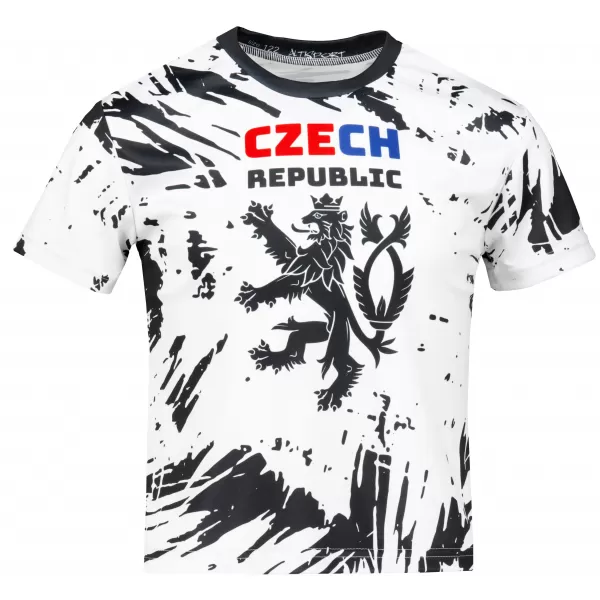  Dětské funkční triko premium ALTISPORT VOJ/ALK036TR01 BÍLÁ/ČERNÁ 