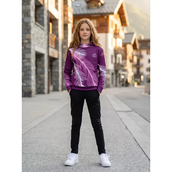  Dětská funkční mikina premium ALTISPORT VOJ/ALK001MI01 FUCHSIOVÁ 