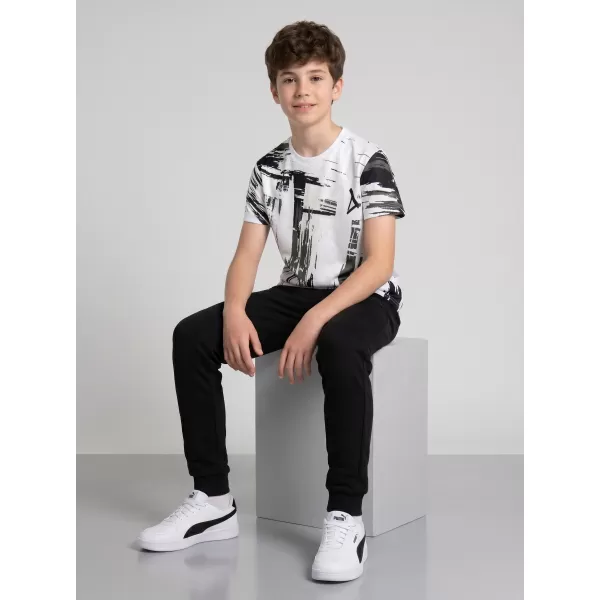  Dětské funkční triko premium ALTISPORT VOJ/ALK010TR01 BÍLÁ/ČERNÁ 