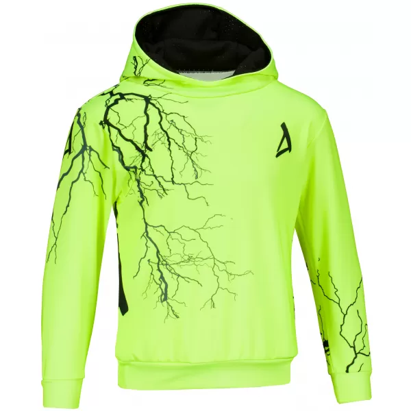  Dětská funkční mikina premium ALTISPORT VOJ/ALK004MI01 NEON YELLOW 