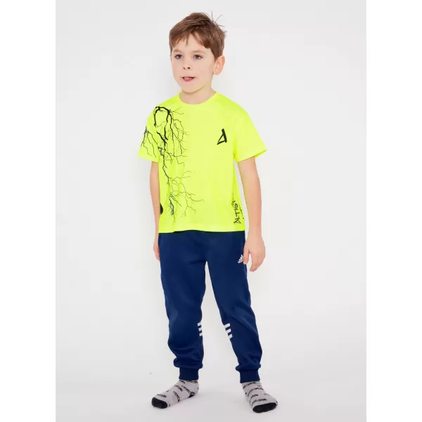  Dětské funkční triko premium ALTISPORT VOJ/ALK004TR01 NEON YELLOW 