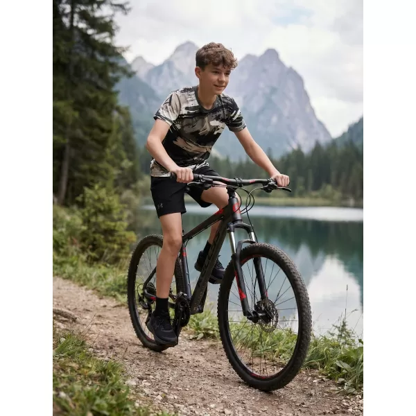  Dětské funkční triko premium ALTISPORT VOJ/ALK014TR01 ČERNÁ/ŠEDÁ 