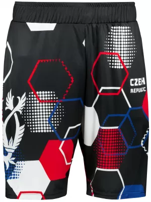 Pánské funkční kraťasy bez kapes premium ALTISPORT VOJ/ALM036KRA02 HEXA ČERNÁ