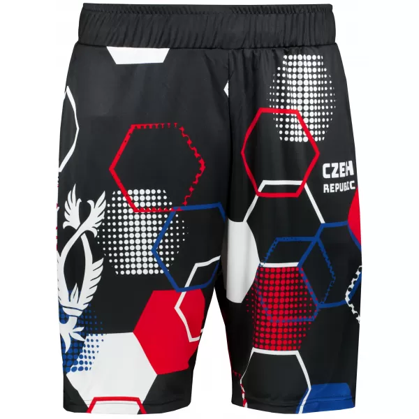  Pánské funkční kraťasy bez kapes premium ALTISPORT VOJ/ALM036KRA02 HEXA ČERNÁ 