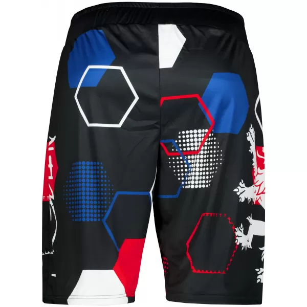  Pánské funkční kraťasy bez kapes premium ALTISPORT VOJ/ALM036KRA02 HEXA ČERNÁ 