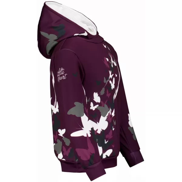  Dětská funkční mikina premium ALTISPORT VOJ/ALK022MI01 FIALOVÁ 