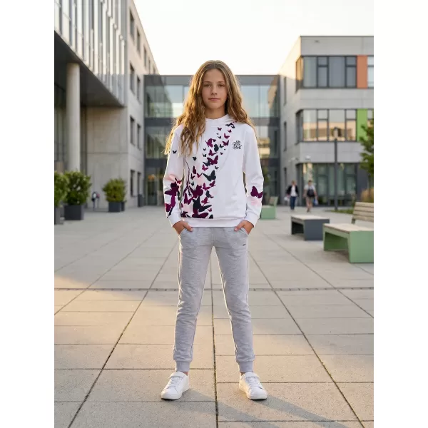  Dětská funkční mikina premium ALTISPORT VOJ/ALK022MI01 BÍLÁ 
