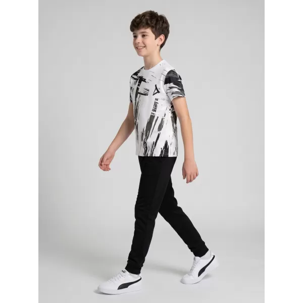  Dětské funkční triko premium ALTISPORT VOJ/ALK010TR01 BÍLÁ/ČERNÁ 