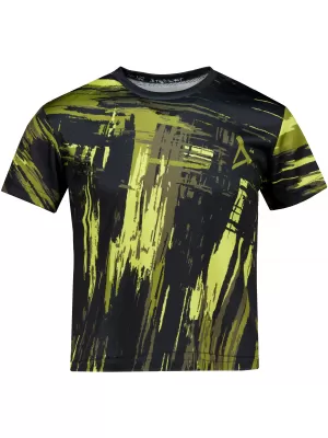 Dětské funkční triko premium ALTISPORT VOJ/ALK010TR01 ČERNÁ/ARMY