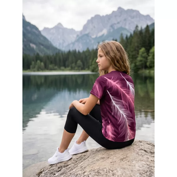  Dětské funkční triko premium ALTISPORT VOJ/ALK001TR01 FUCHSIOVÁ 