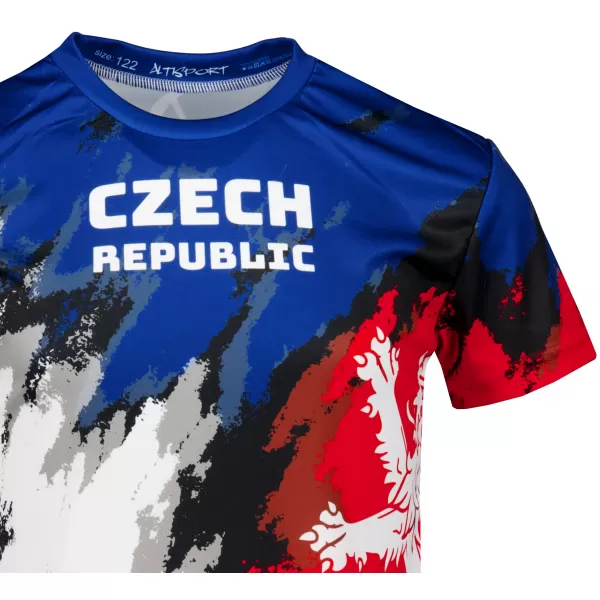  Dětské funkční triko premium ALTISPORT VOJ/ALK036TR01 ČERVENÁ 